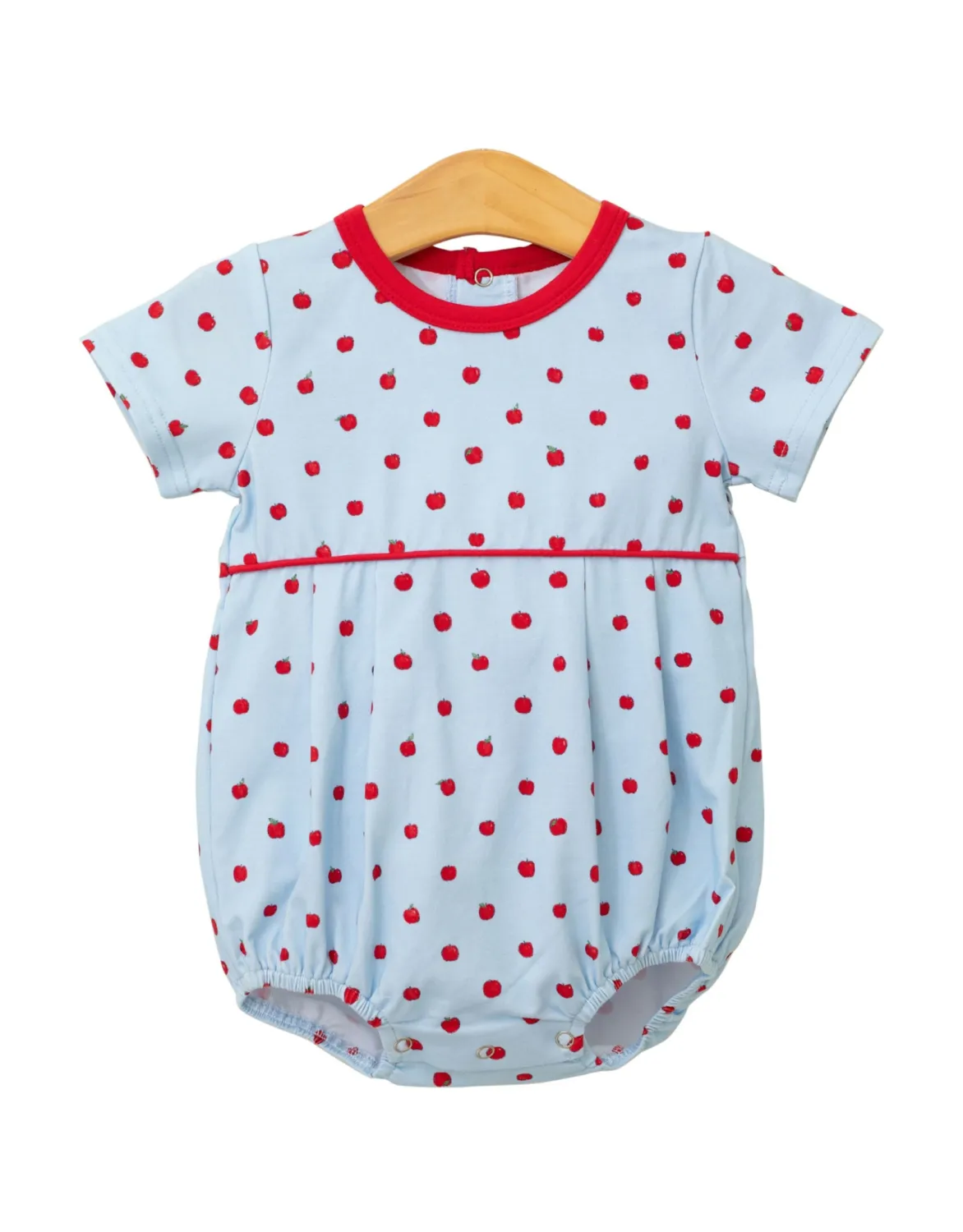 Blue Apple Print Bubble