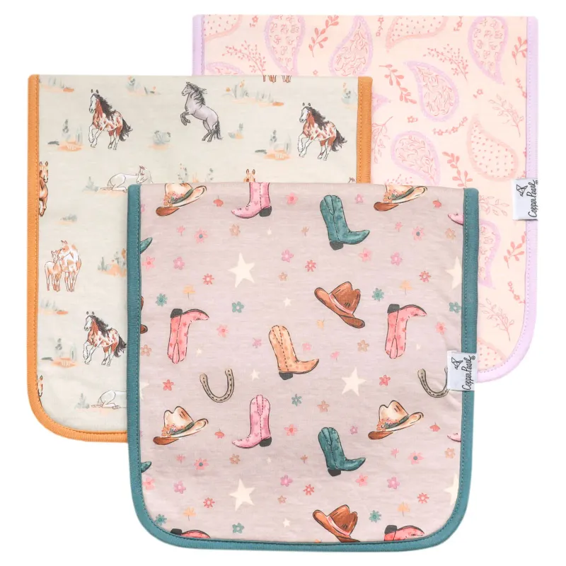 Cheyenne Burp Cloths