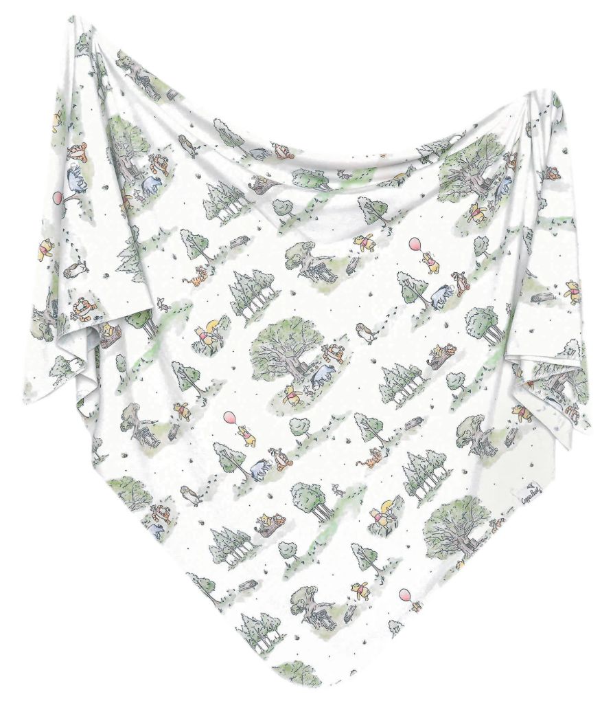 Hundred Acre Wood Swaddle Blanket
