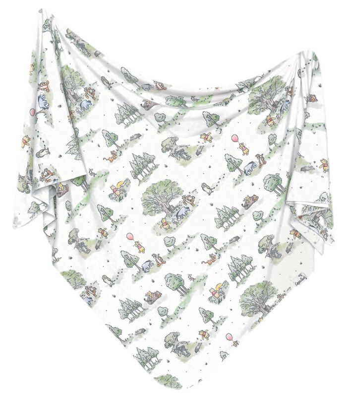 Hundred Acre Wood Swaddle Blanket