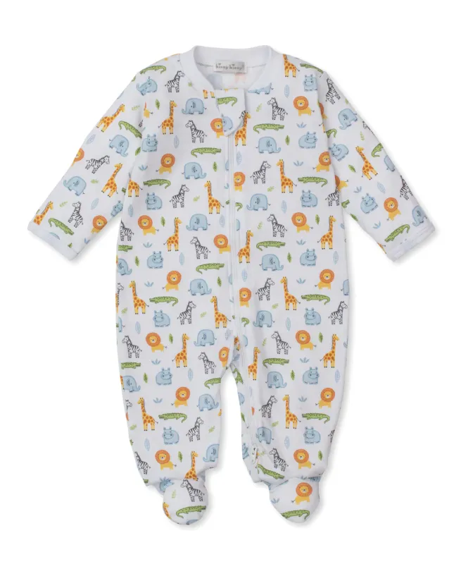 Safari Wild Zipper Footie