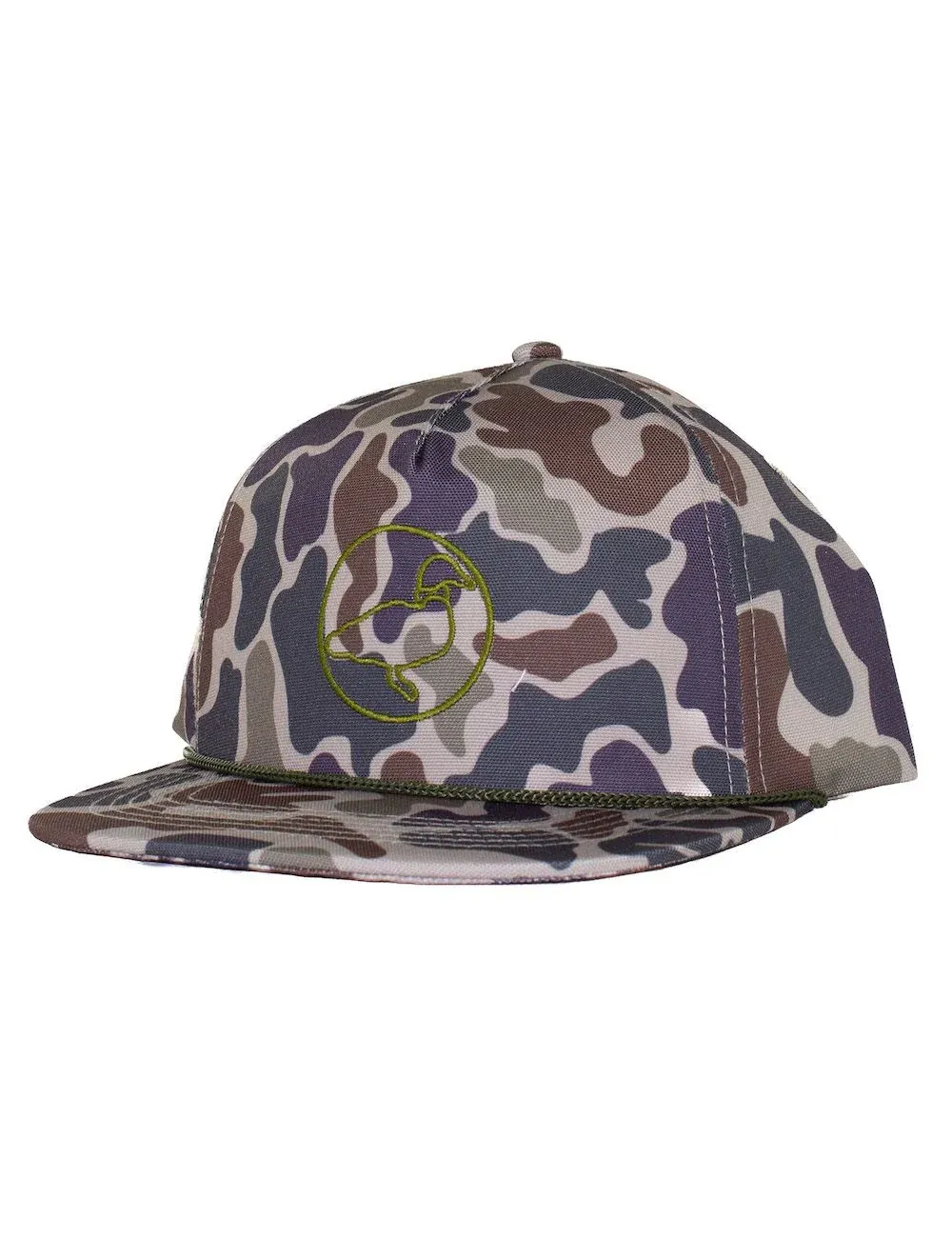 Boys Vintage Camo Rope Hat