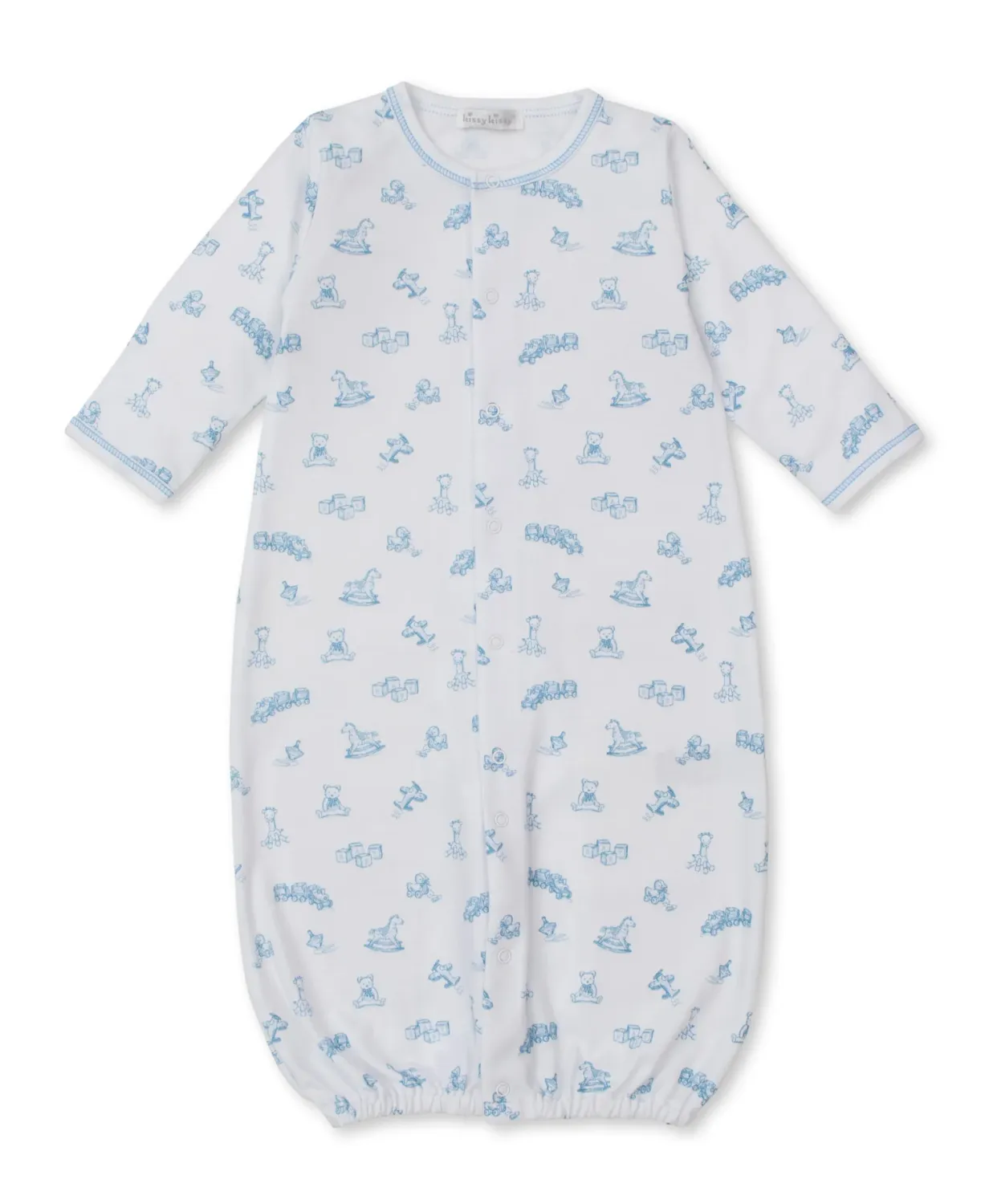 Blue Vintage Toy Treasures Converter Gown