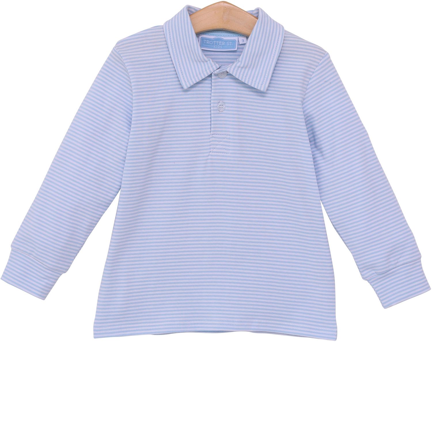 Light Blue Stripe Jackson Polo