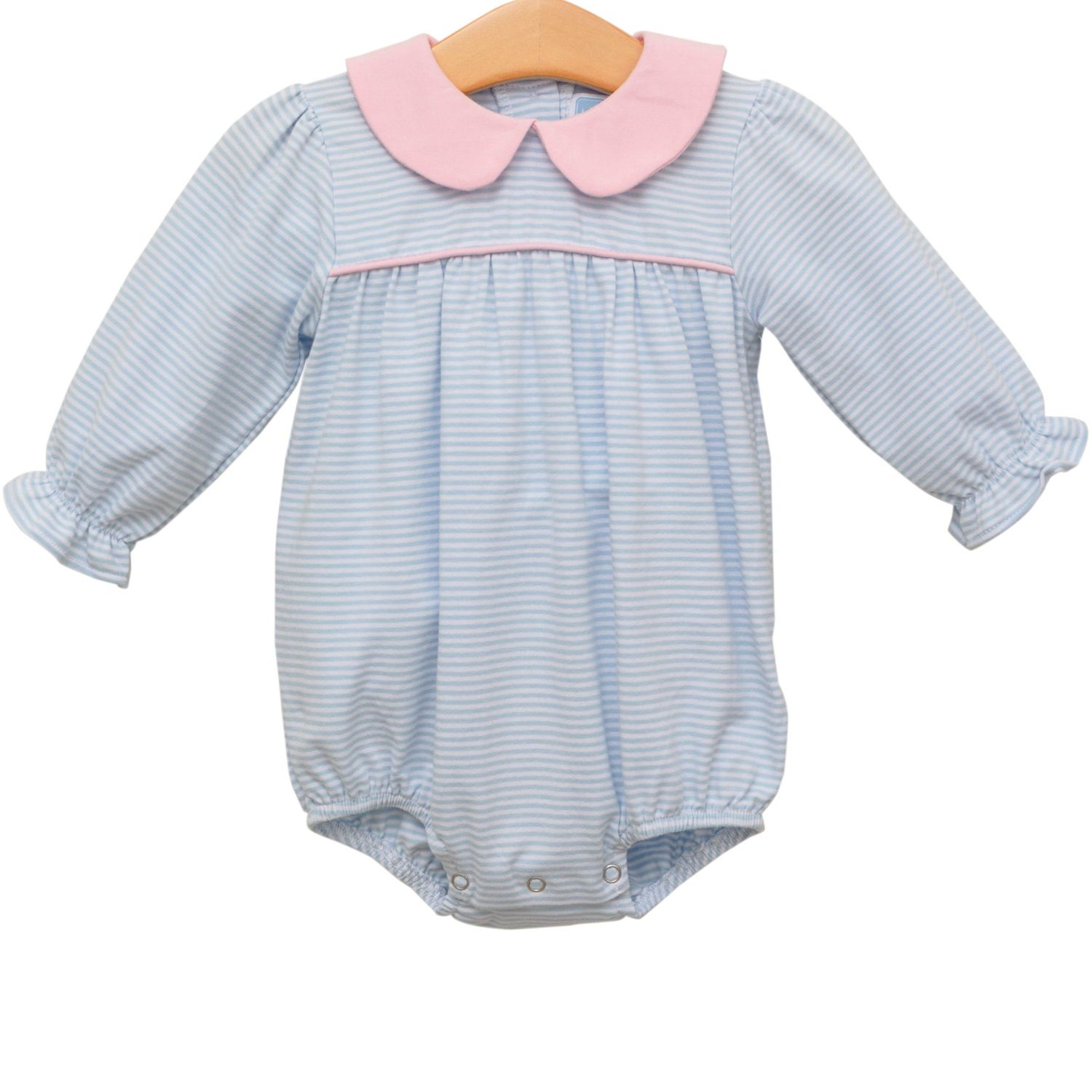 Light Blue/Pink Stripe Katherine Bubble