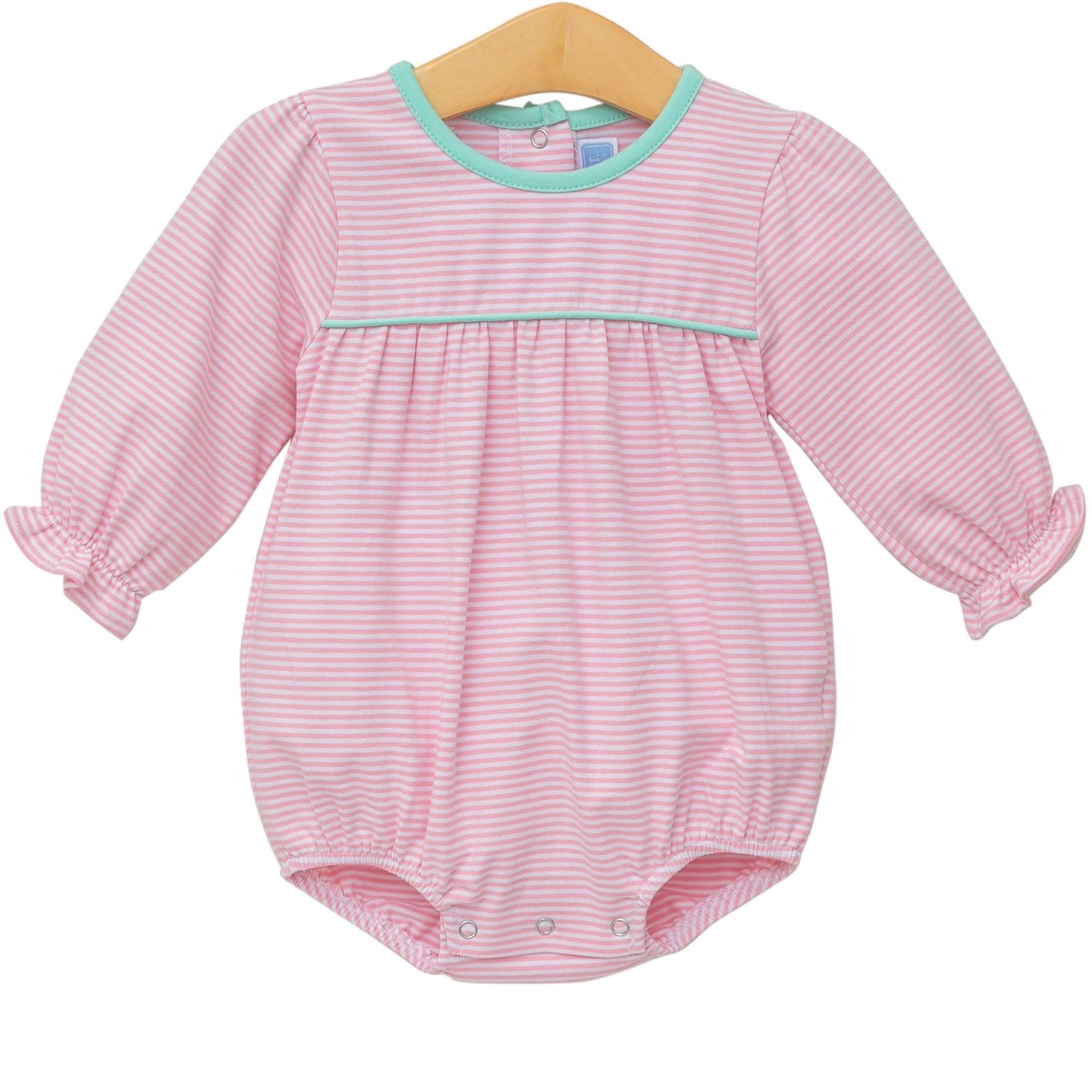 Light Pink/Mint Stripe Ellie Bubble
