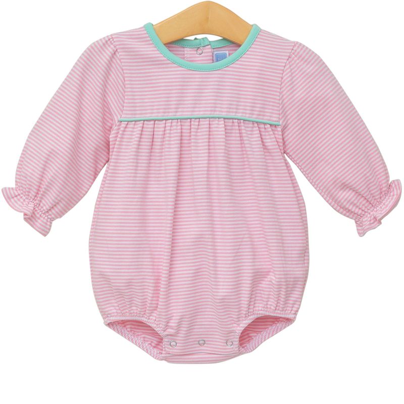 Light Pink/Mint Stripe Ellie Bubble