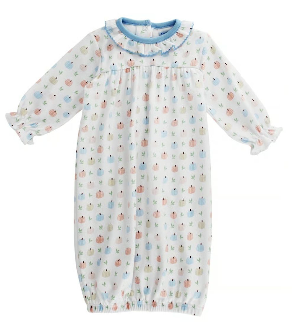 Pumpkin Print Girls Sack