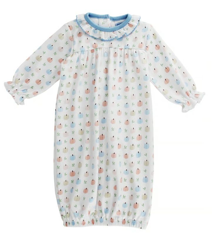 Pumpkin Print Girls Sack