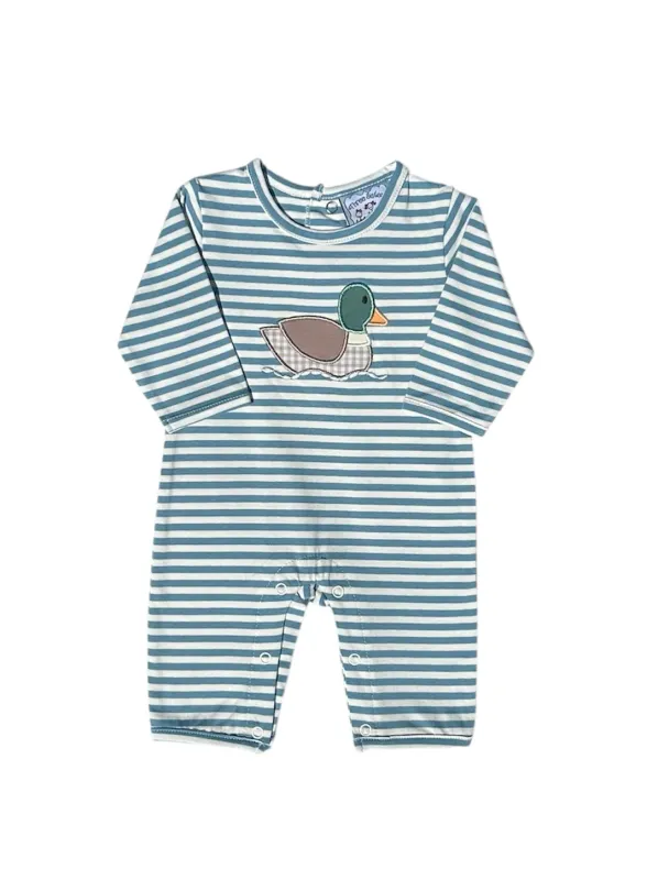 Duck Applique Boys Romper