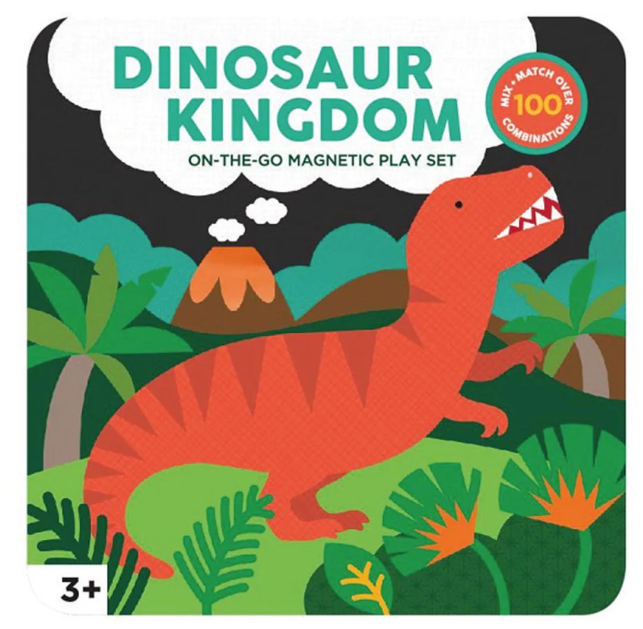 Dinosaur Kingdom Magnetic Play Set