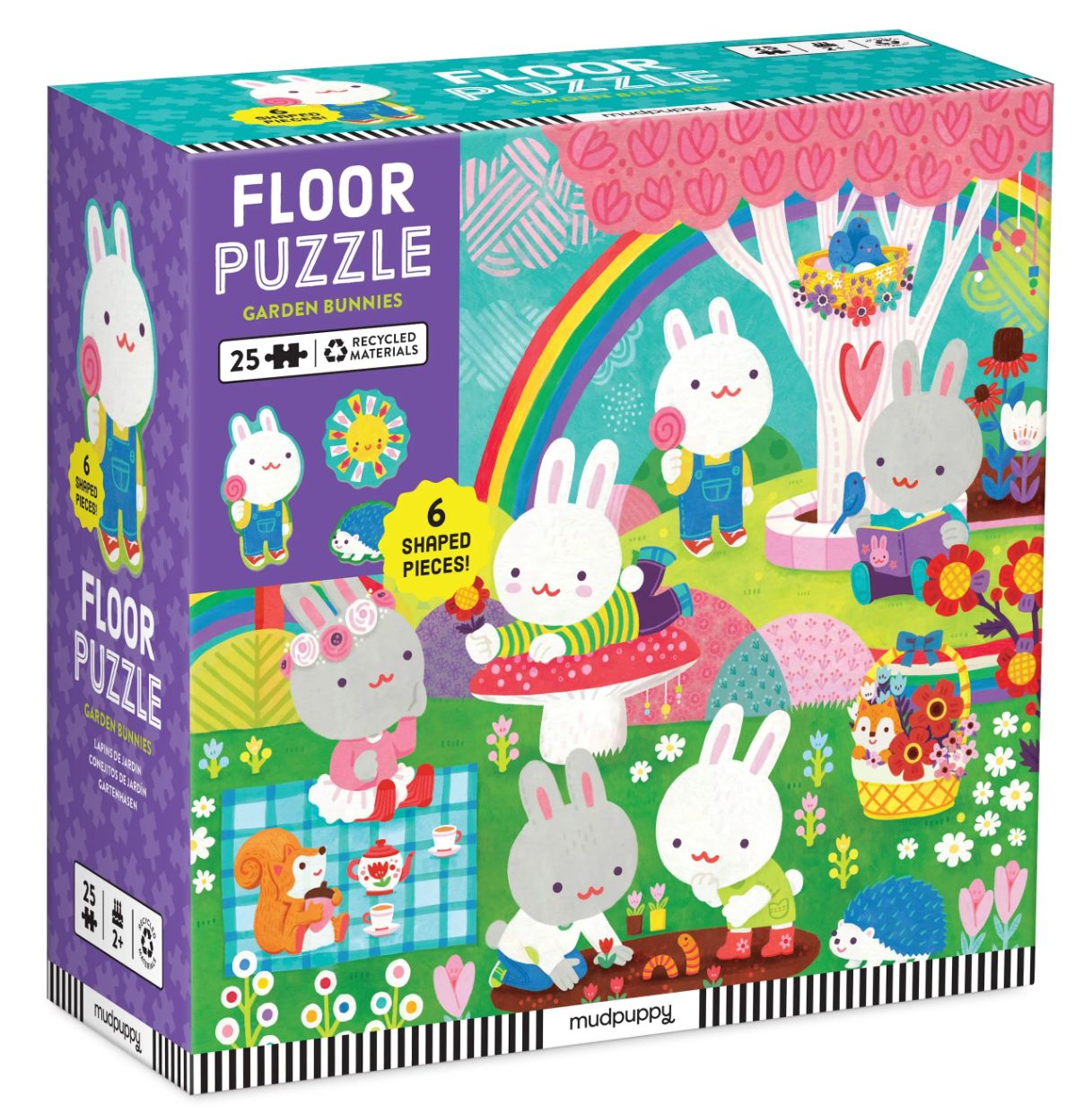 Garden Bunnies Floor Puzzle