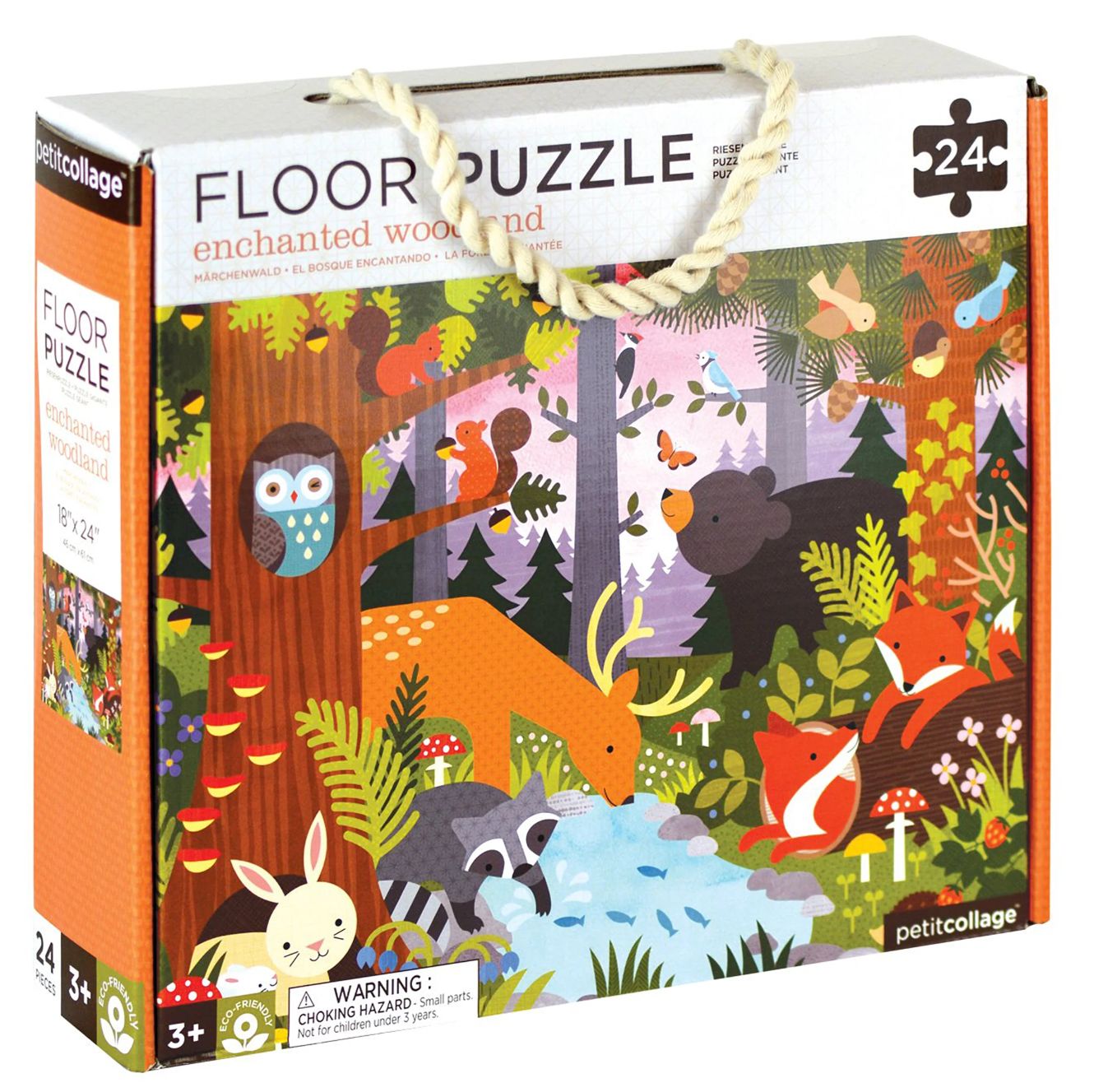 Enchanted Woodland 24-Piece Floor Puzzle