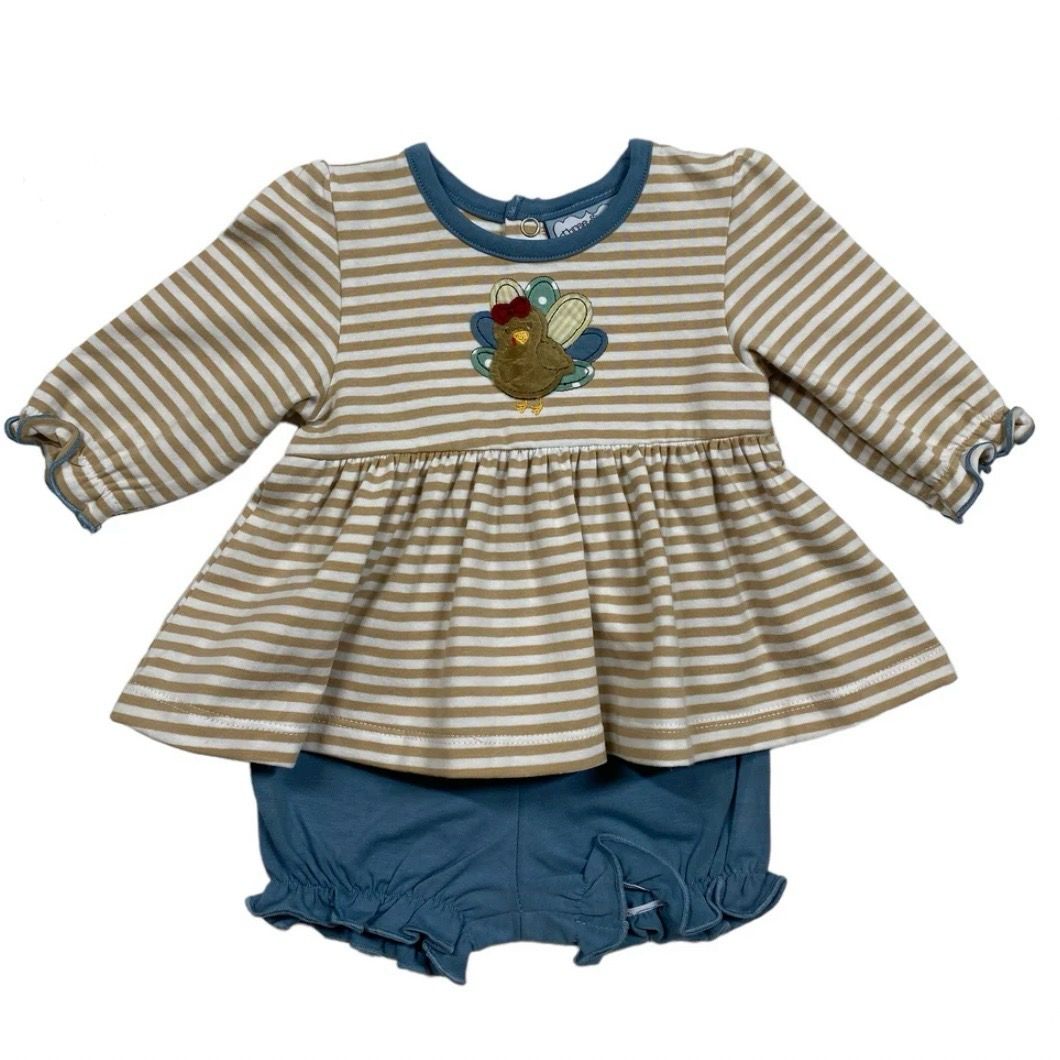 Turkey Girls Bloomer Set