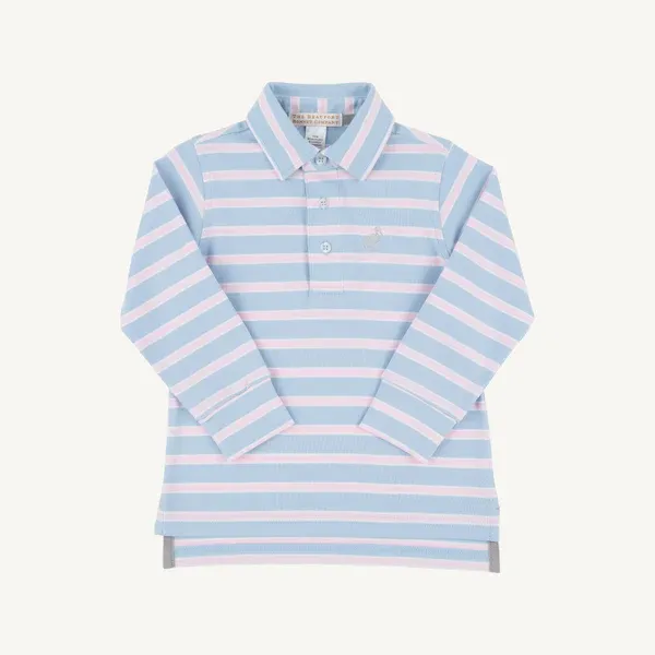 Beale St. Blue and Palm Beach Pink and Worth Ave. White Prim and Proper Polo