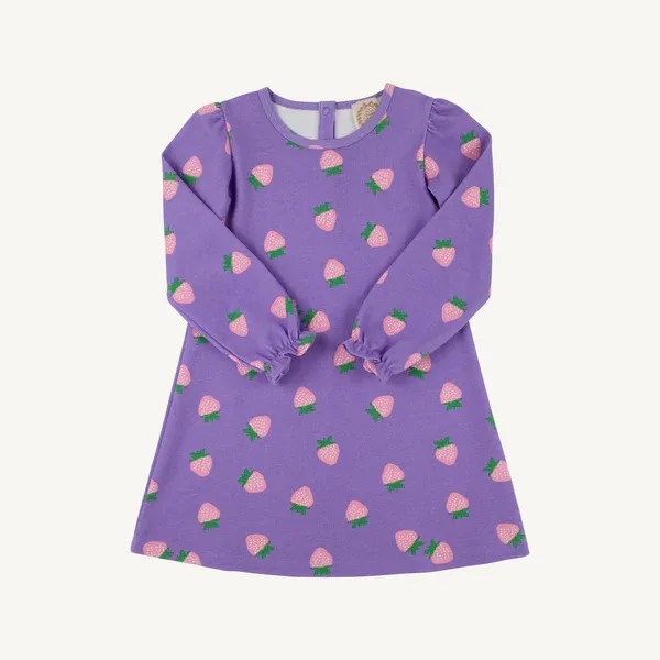 Sanibel Strawberry Palisade Purple Sadie Sweatshirt Dress