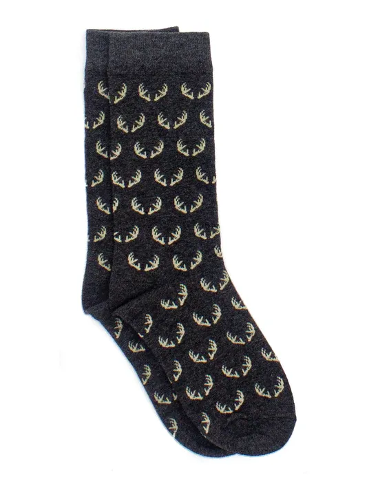 Boys Lucky Duck Sock Antlers