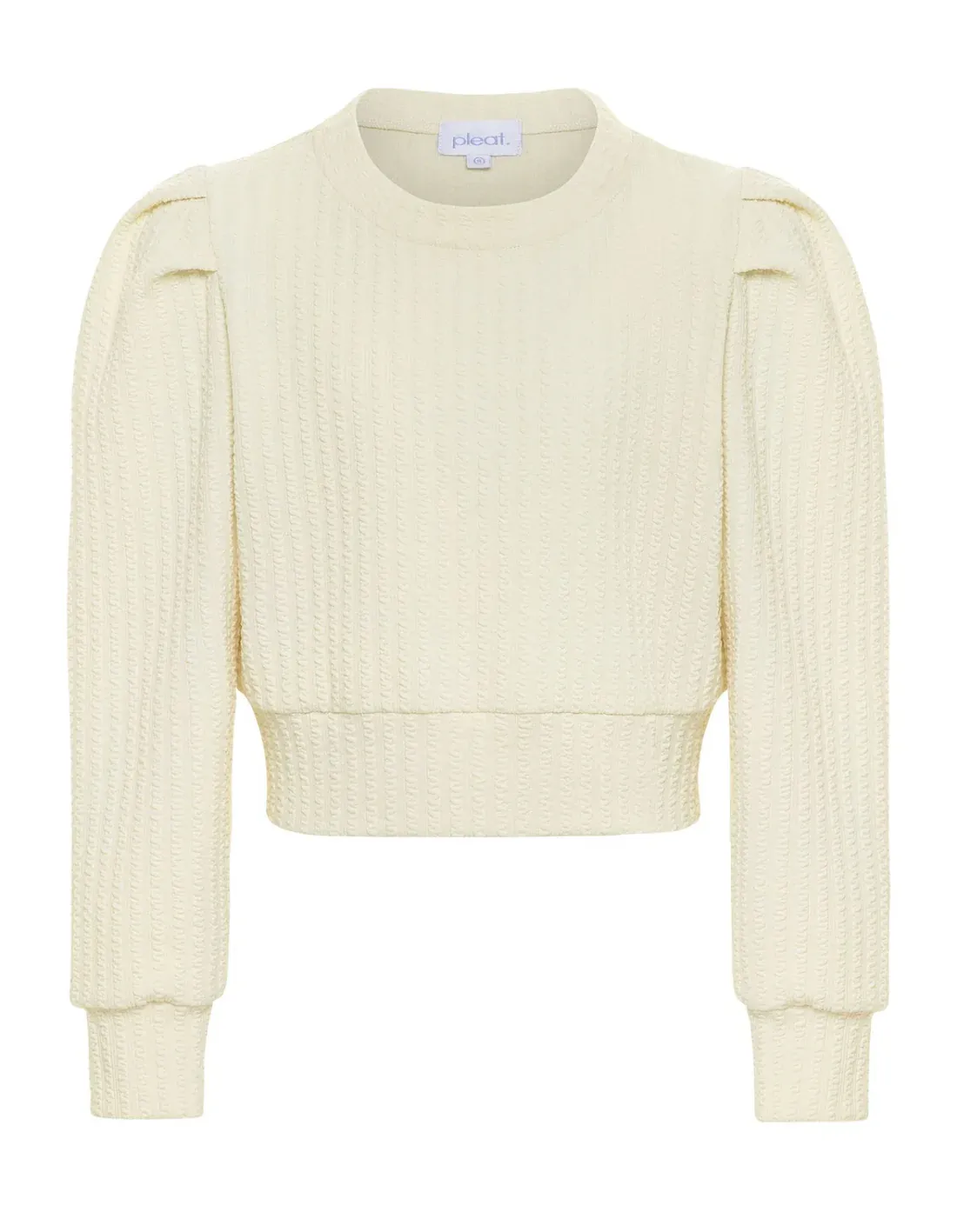 Jane Sweatshirt Textured Cream