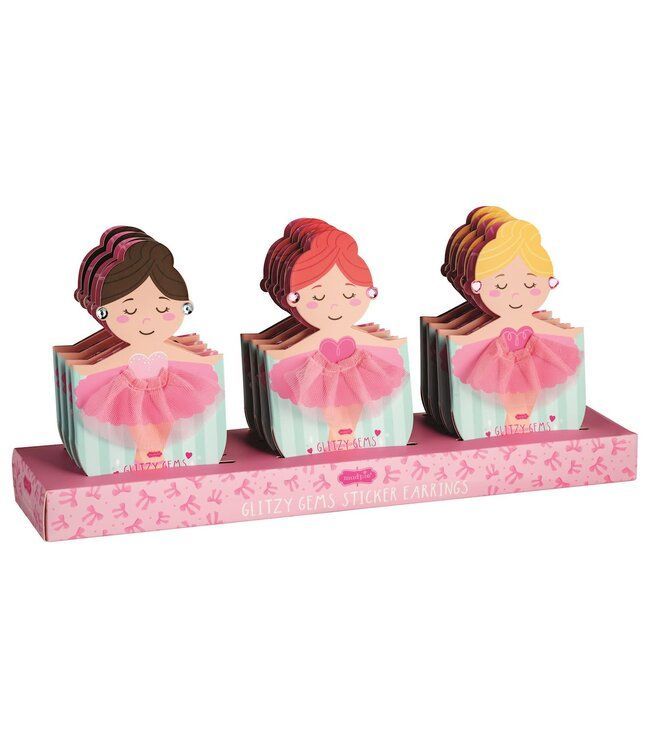 Glitzy Gems Sticker Earrings
