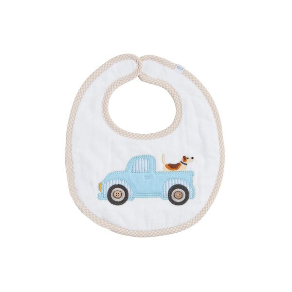 Blue Truck Bib