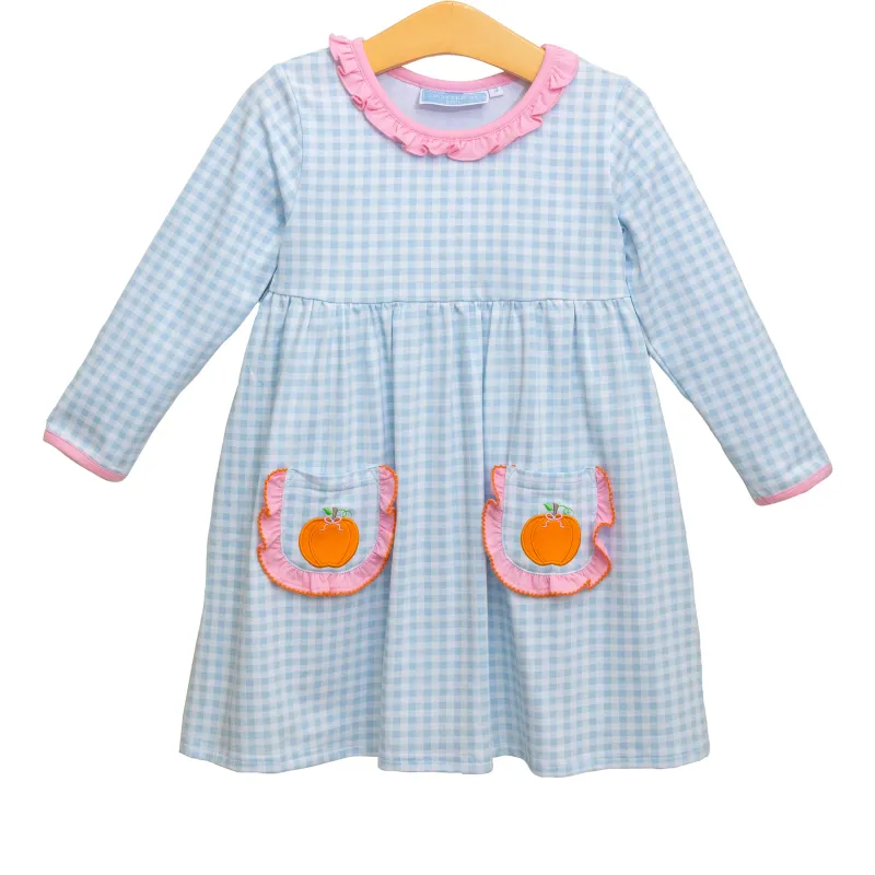Pumpkin LS Dress