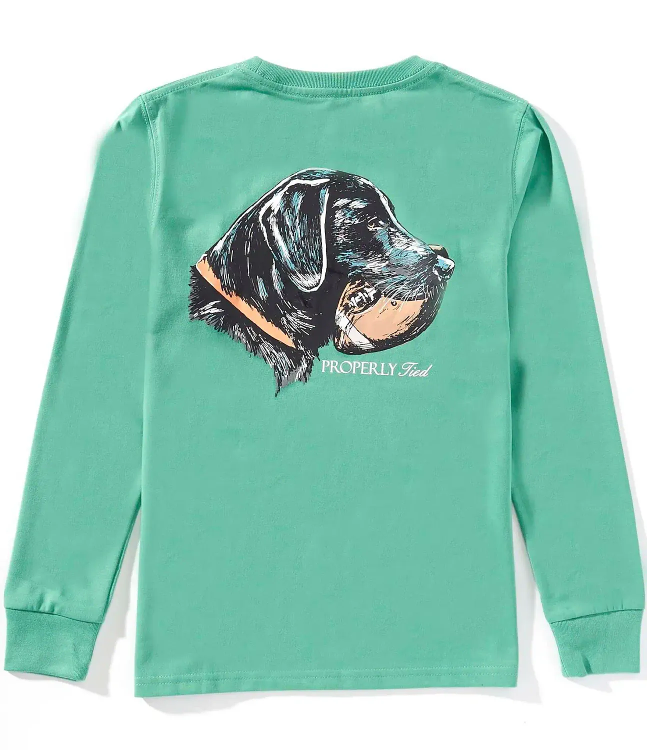 Boys Good Catch Long Sleeve Ivy