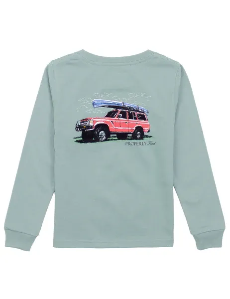Boys Explorer Long Sleeve Fog