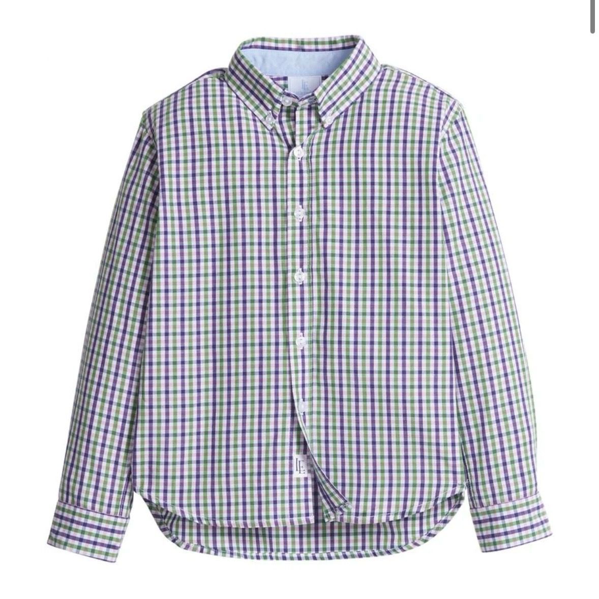Button Down Shirt in Coventry Plaid