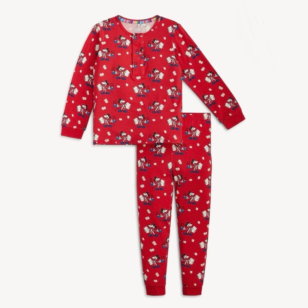 Red Cocoa Club Long Sleeve PJ