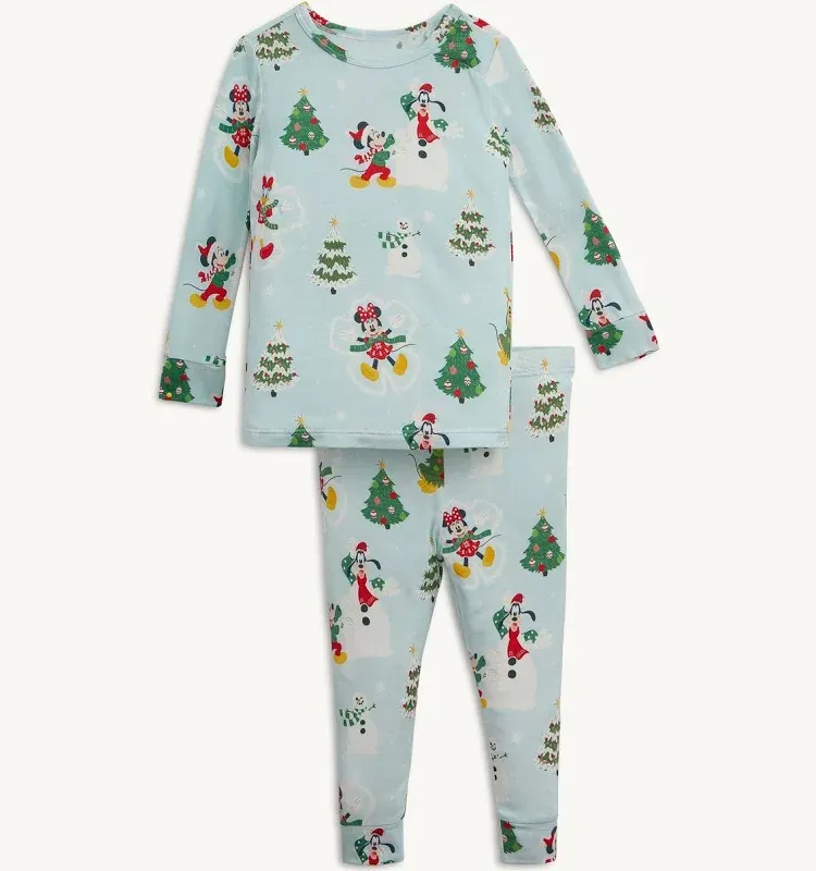 Snow Excited Modal Long Sleeve Pjs