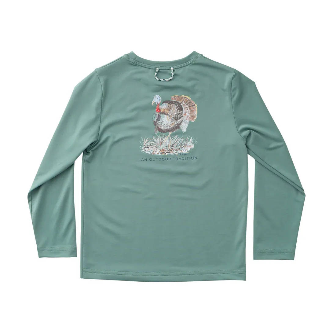 Kid's Pro Performance Long Sleeve T-Shirt- Turkey