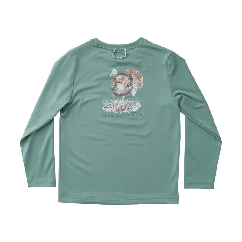 Kid's Pro Performance Long Sleeve T-Shirt- Turkey