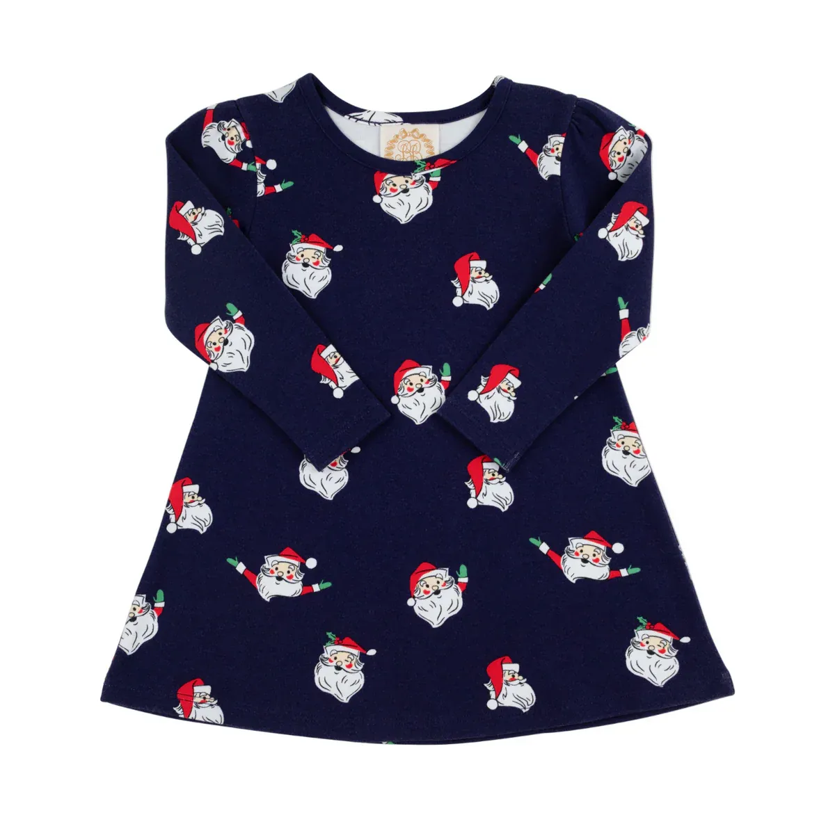 Jolly Old Saint Nick Long Sleeve Penn's Play Dress