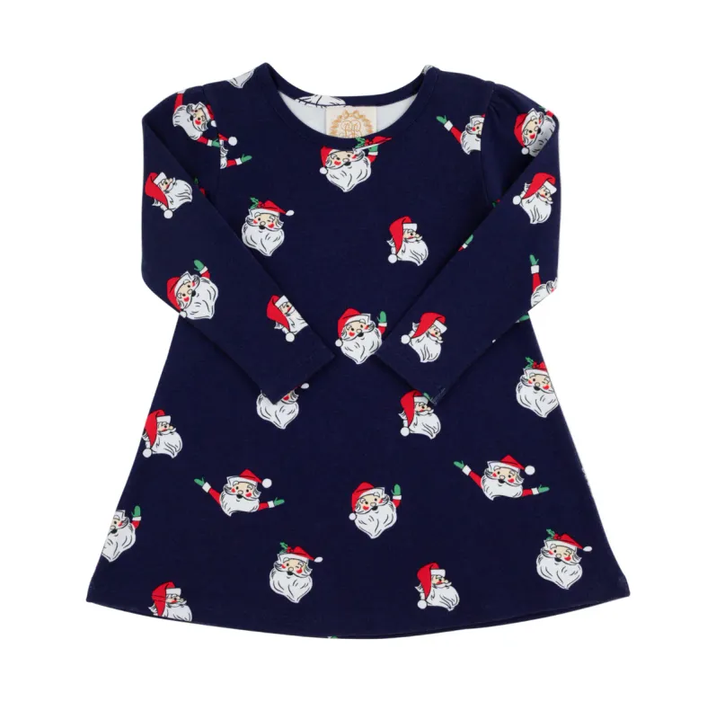 Jolly Old Saint Nick Long Sleeve Penn's Play Dress