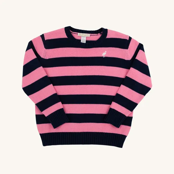 Nantucket Navy & Hamptons Hot Pink Isabelle Sweater