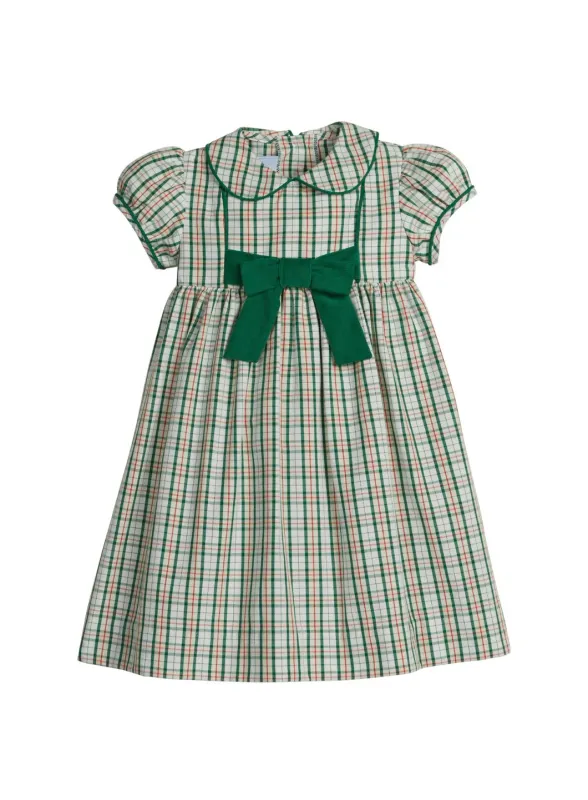 Marisa Dress in Mistletoe Tartan