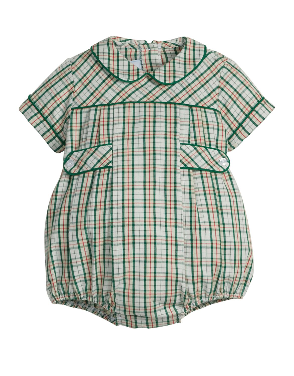 Bennett Bubble in Mistletoe Tartan