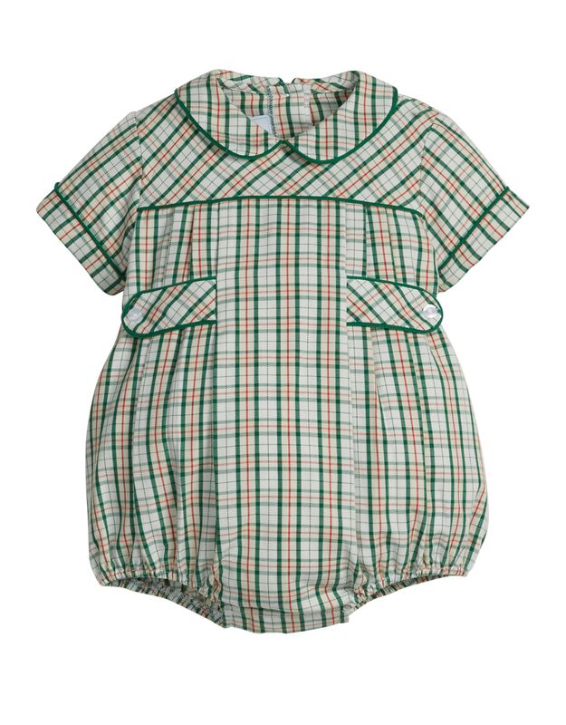 Bennett Bubble in Mistletoe Tartan