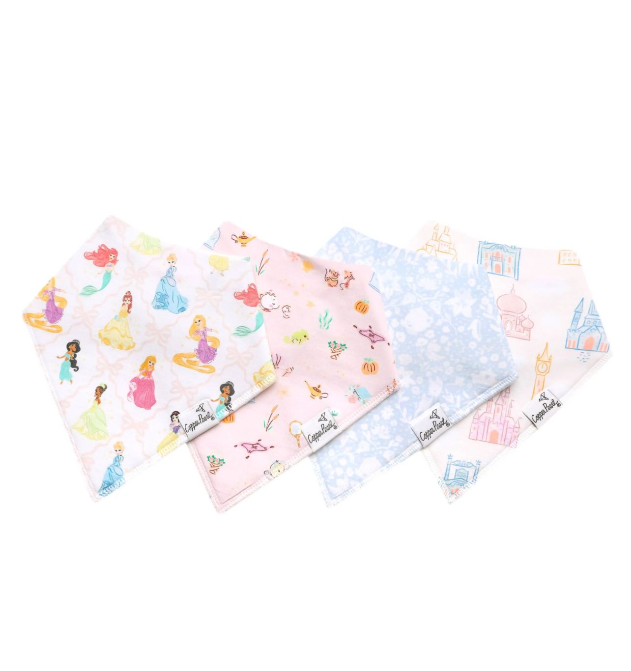 Disney Princess Bandana Bib Set