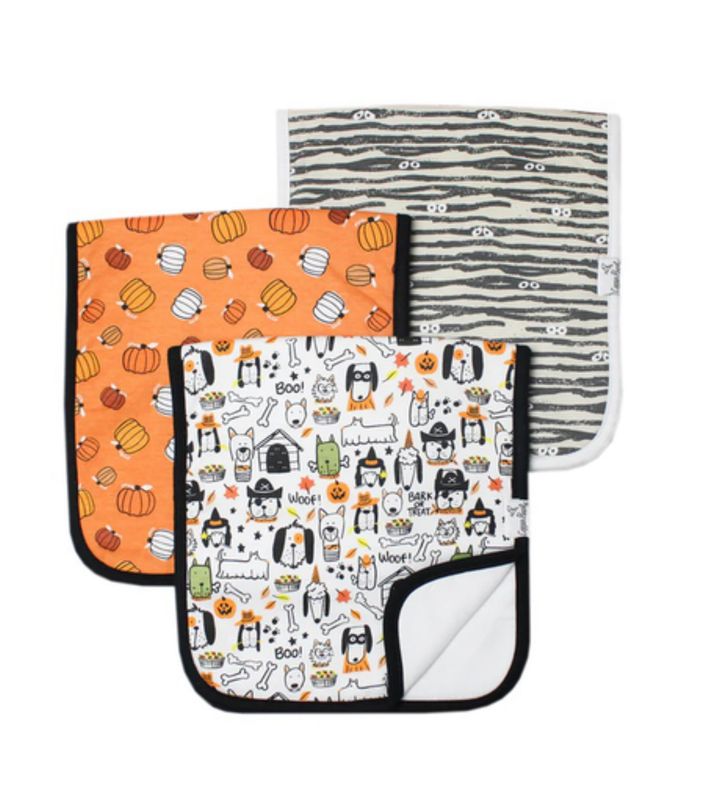 Bones Burp Cloth