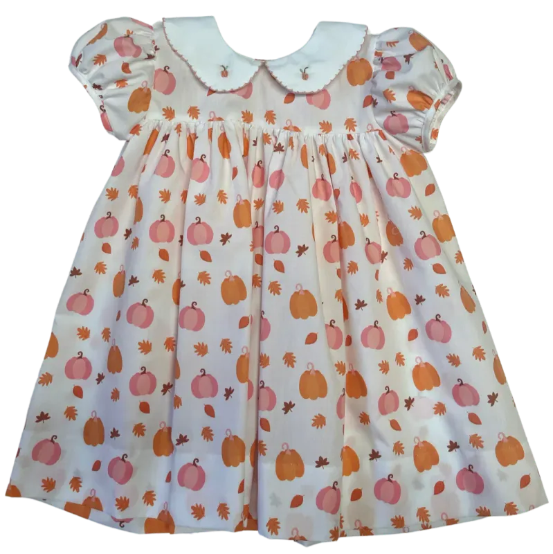 Kinley Puff Sleeve Embroidered Dress