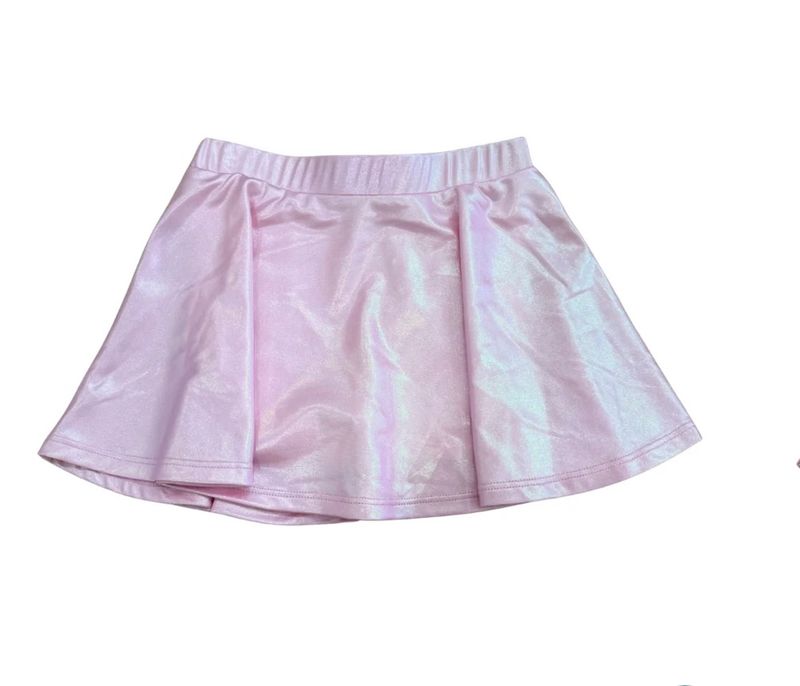 Zoe Metallic Pink Skirt