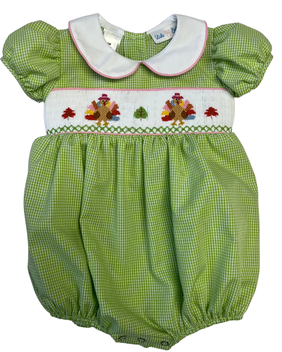 Rosie Turkey Smocked Waist Bubble