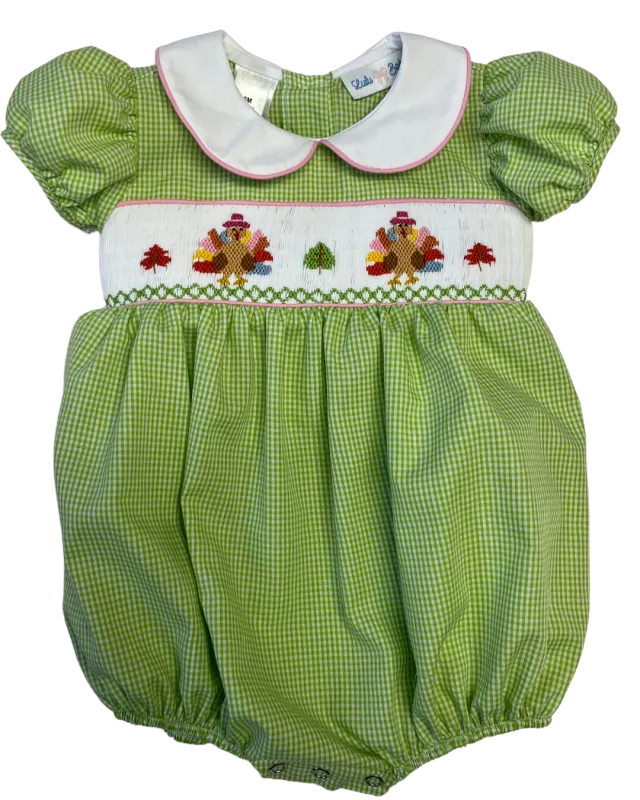 Rosie Turkey Smocked Waist Bubble