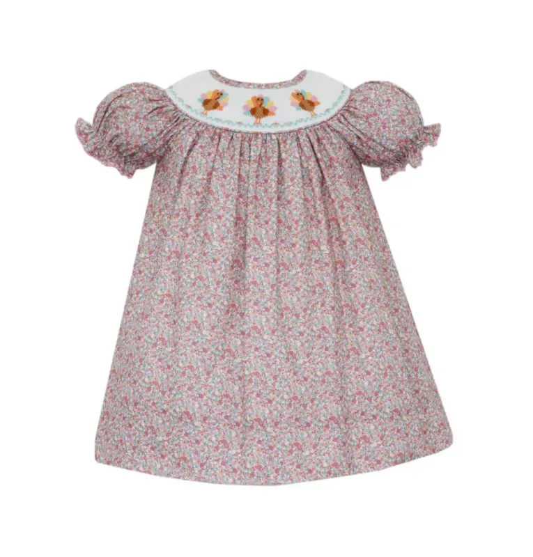 Pink Floral Turkey Bishop