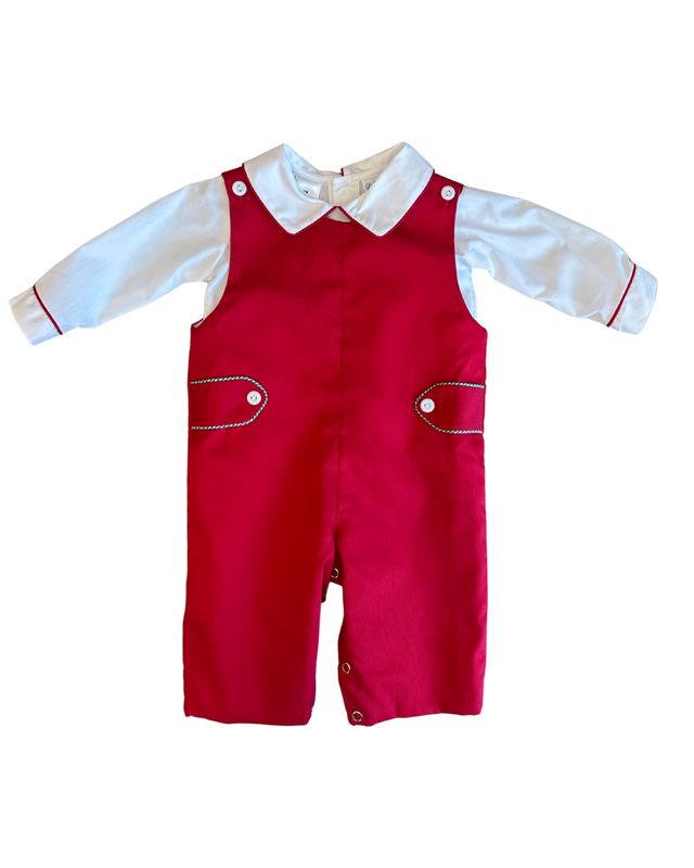 Holly Jolly Red Longall With Shirt