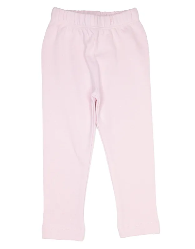 Light Pink Straight Leggings