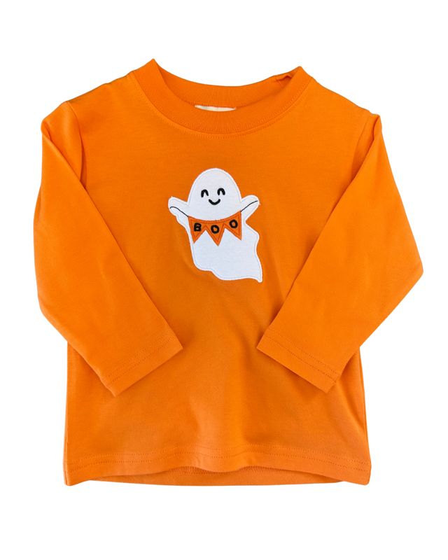 Boys Ghost BOO LS T-shirt