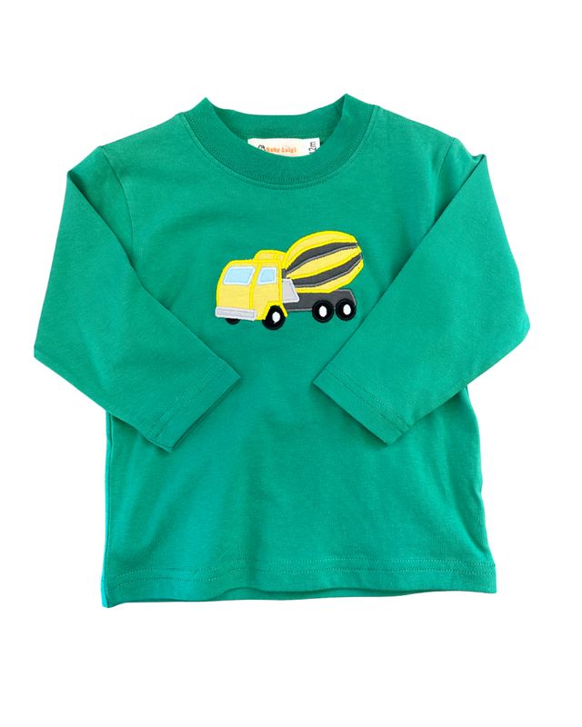 Cement Mixer L/S Mint Green Shirt