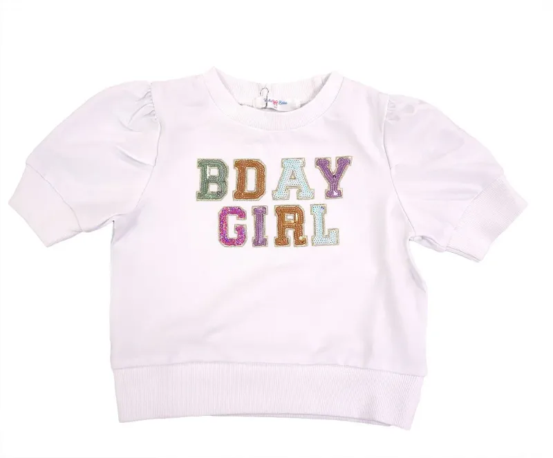 Birthday Puff Sleeve Shirt